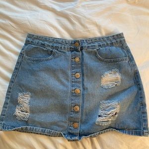 Forever 21 denim skirt